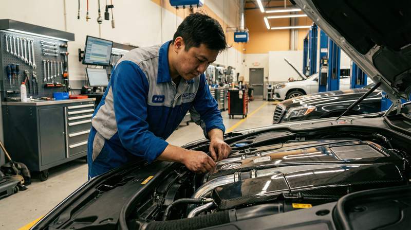 精东修车视频 - 发动机维修