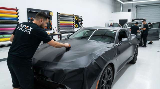 精东改装视频 - 车身贴膜